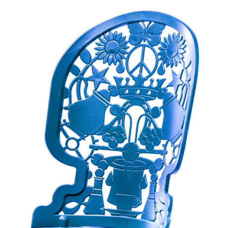 Seletti - Industry Collection - Sedia di alluminio Blu cielo