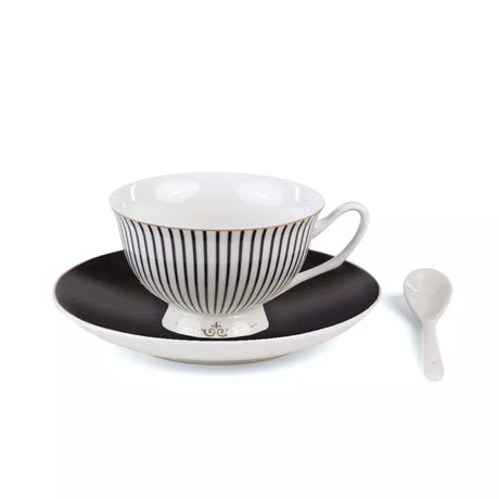 Seletti - Guiltless Bellona - Tazza tè con piattino e cucchiaino