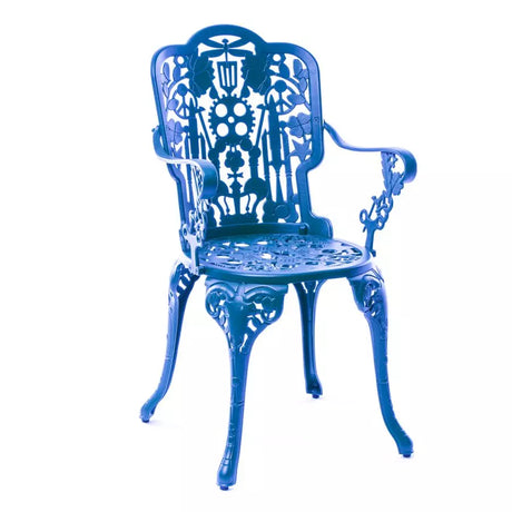 Seletti - Industry Collection - Poltroncina di alluminio Blu cielo