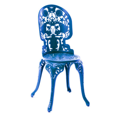 Seletti - Industry Collection - Sedia di alluminio Blu cielo