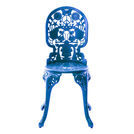 Seletti - Industry Collection - Sedia di alluminio Blu cielo