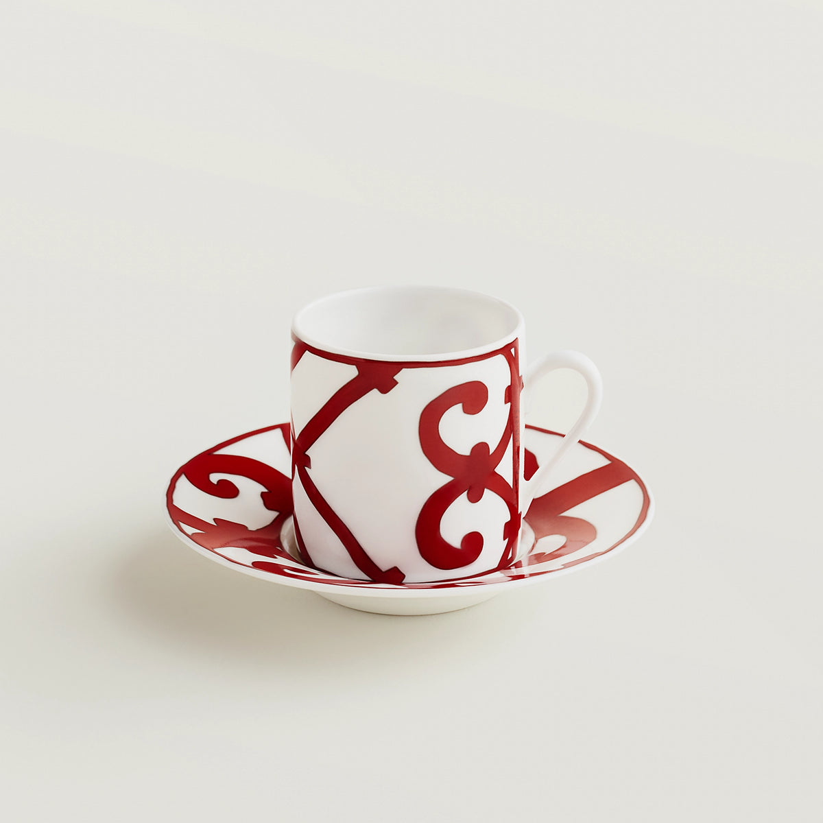 Hermès - Balcon du Guadalquivir - Tazzina da caffè con piattino - set 2 tazze c\piattino