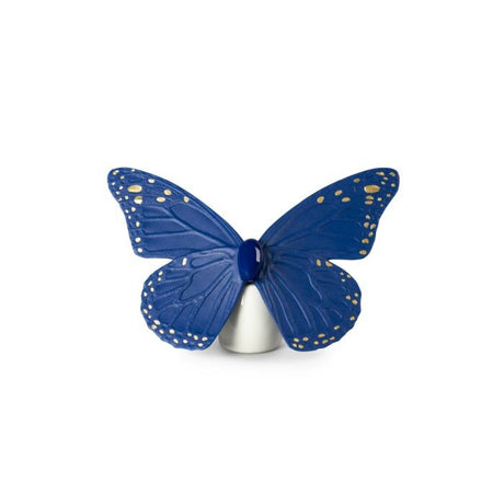 LLADRÓ – Lladrò - Farfalla - Azzurro e oro