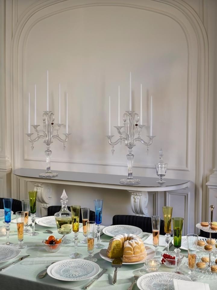 Baccarat - Mille Nuits Candelabro 3 Luci