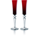 Baccarat - Fluttissimo Millenuits col. Rosso - Set 2 calici