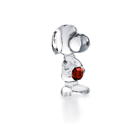 Baccarat Harcourt - Snoopy Scultura in Cristallo Edizione Speciale Peanuts