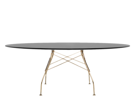 Kartell - Glossy marmo ovale- Tavolo